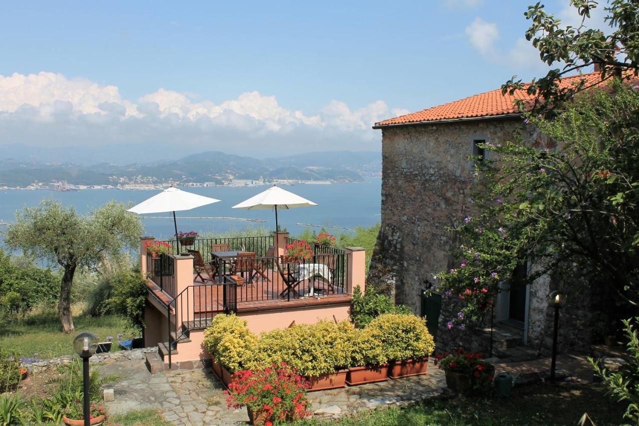 Agriturismo Terrazza Sul Golfo - Il Casale ลาสเปเซีย ภายนอก รูปภาพ